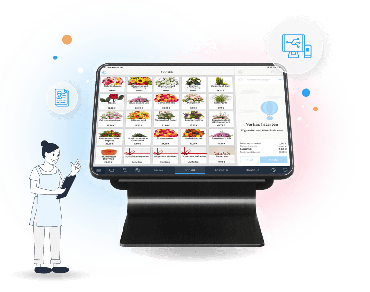 Das smarte Tillhub Kassensystem - Die beste Lösung für die Floristen